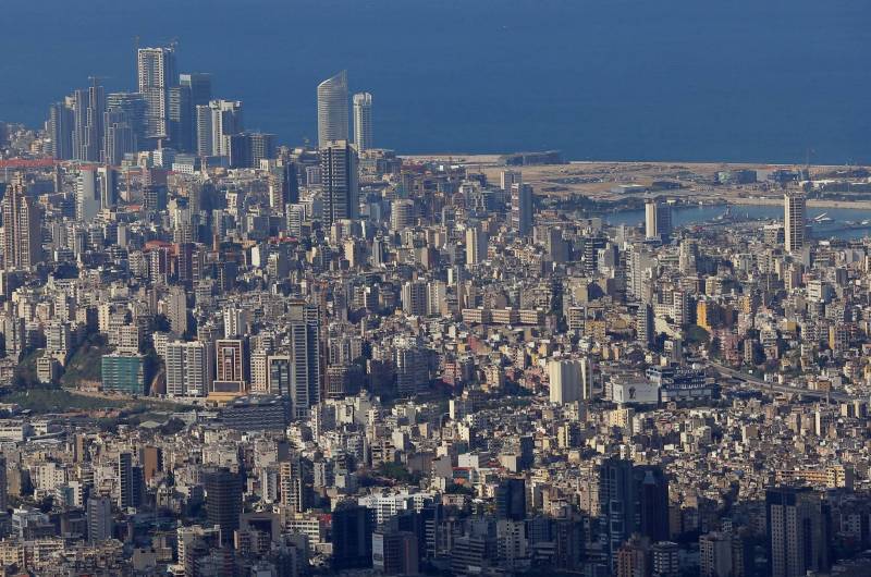 Vue aérienne de Beyrouth - Joseph Eid / AFP
