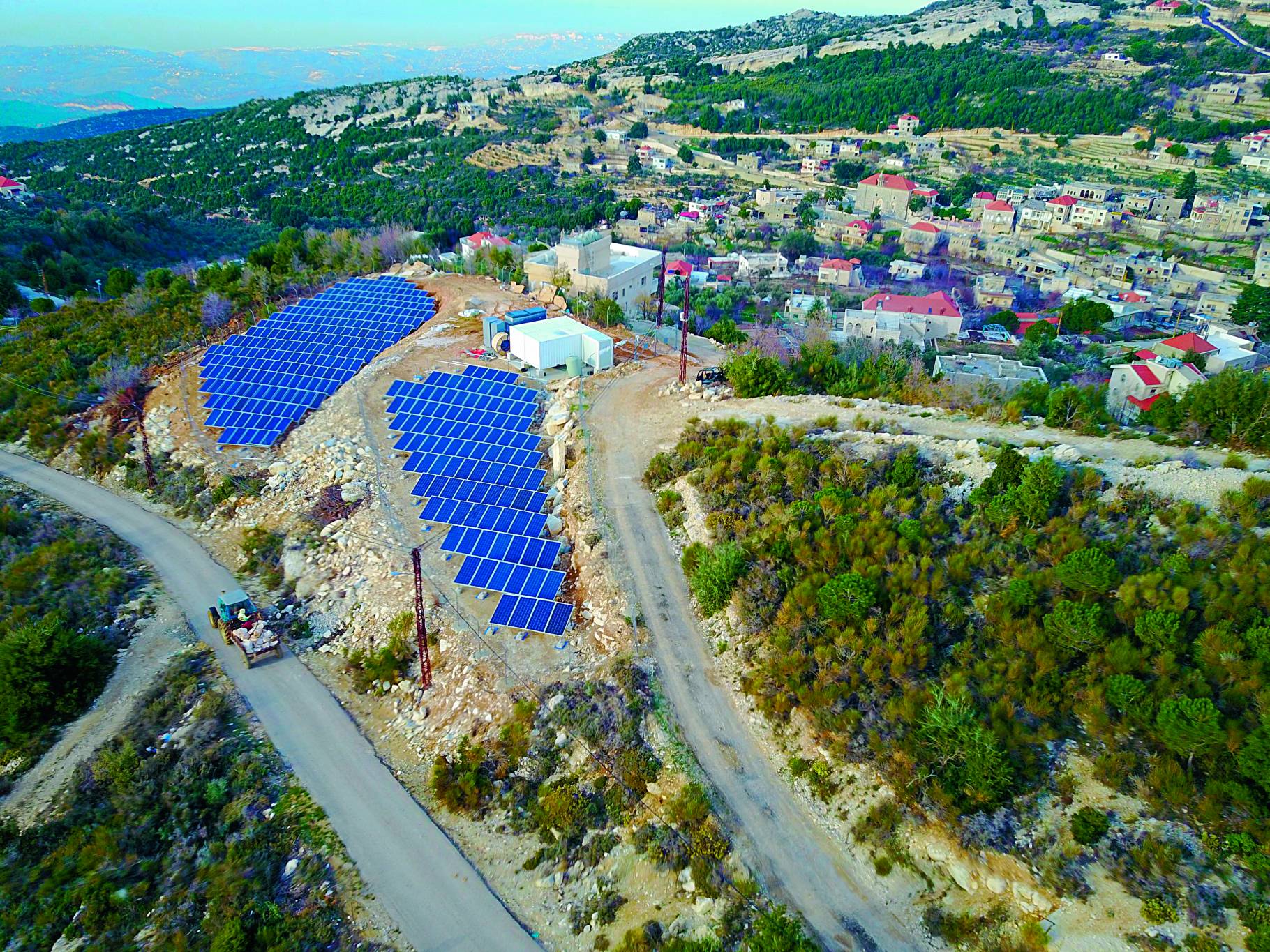 Des villages convertis au solaire